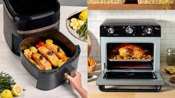 Freidora de aire vs horno: en qué se diferencian y qué comidas se pueden preparar en cada electrodoméstico