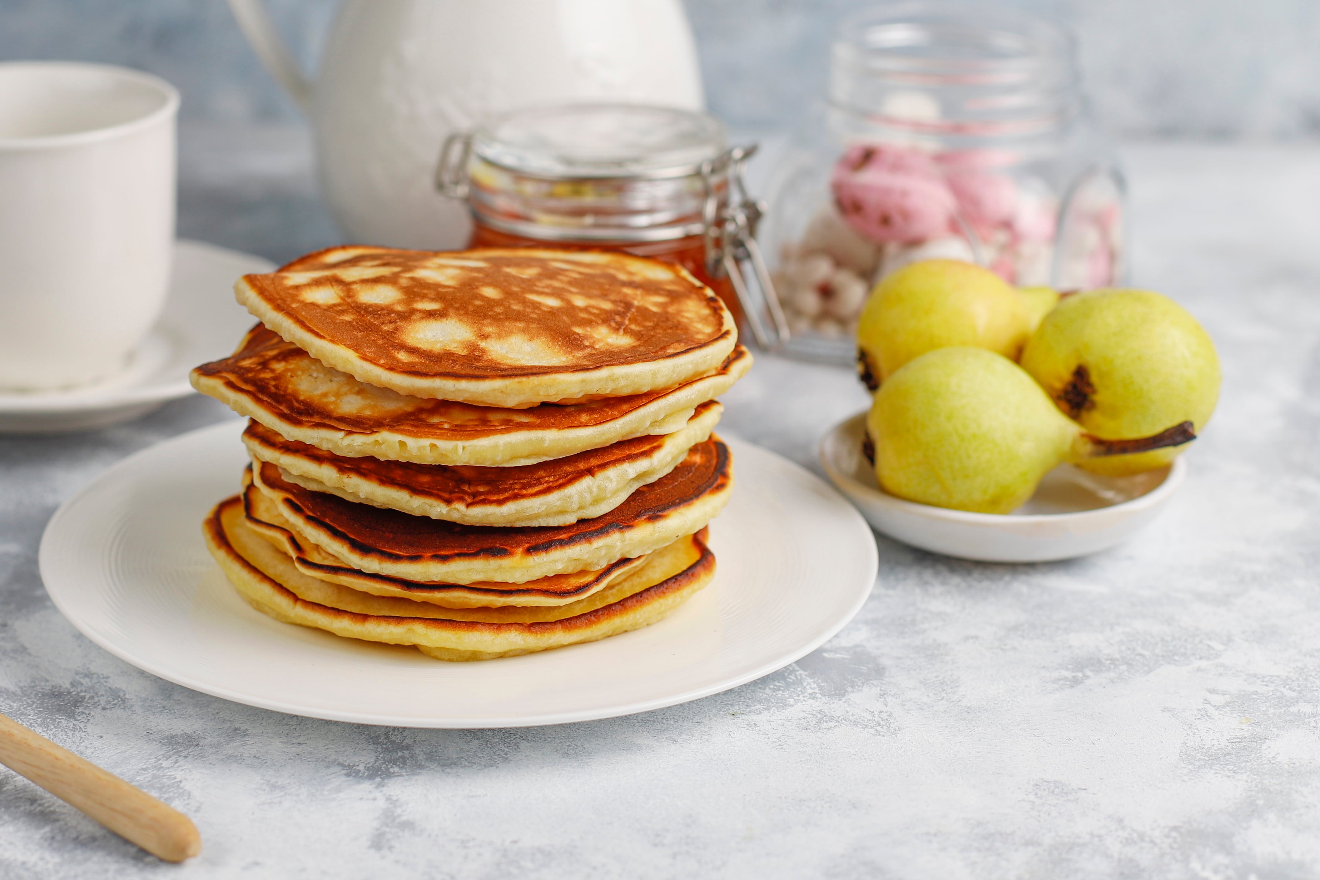 Receta de tortitas saludables con avena y manzana (Magnific)