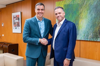 El presidente Pedro Sánchez y