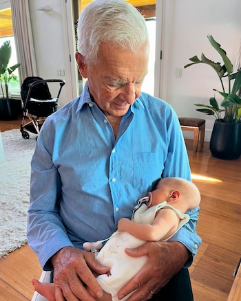 Eduardo Costantini y su hija