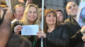 En mayo, Patricia Bullrich se