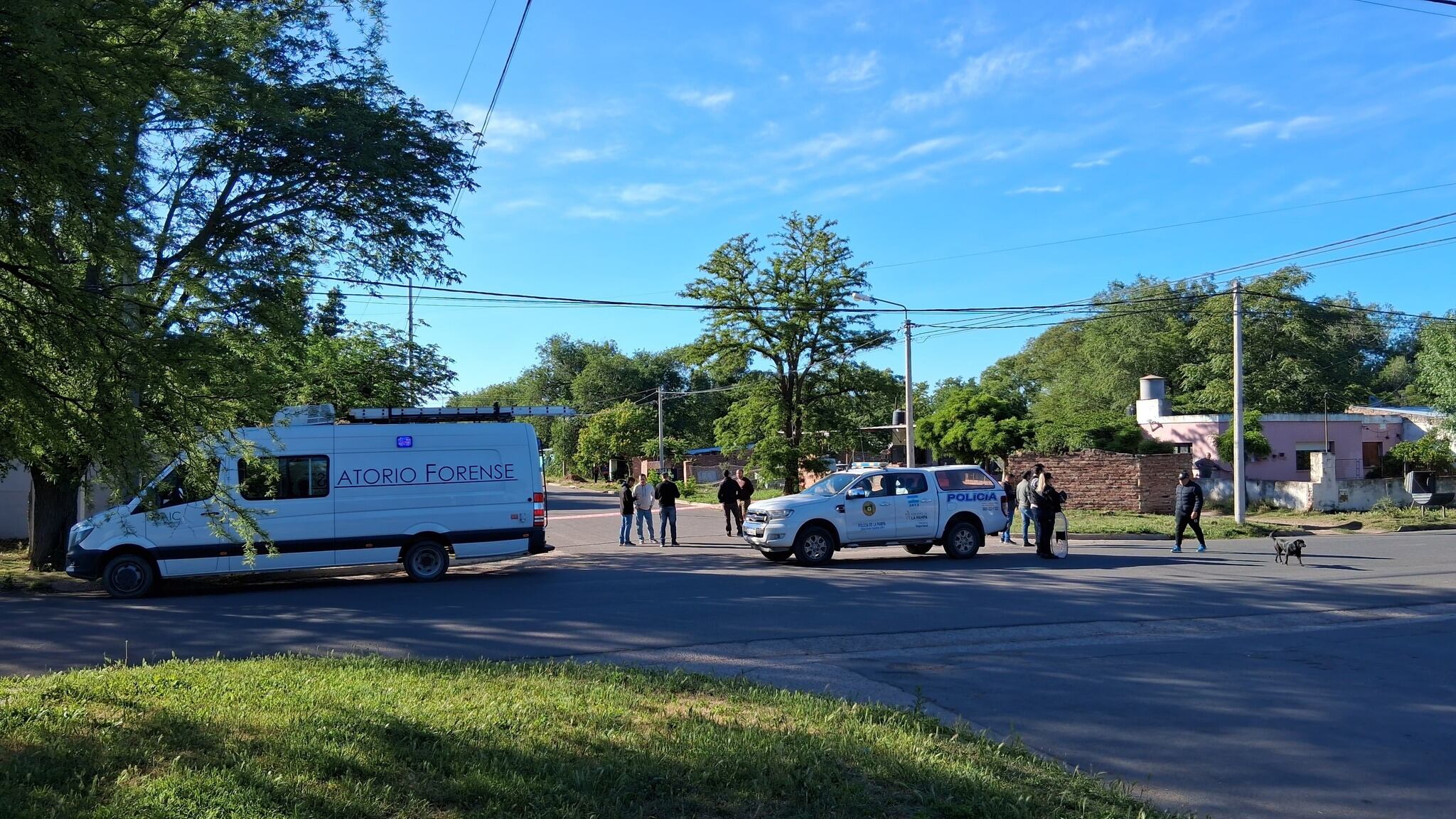 El lugar donde fue hallado muerto Juárez Castillo (Foto: gentileza La Arena)