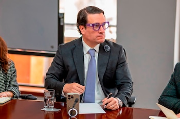 El ministro de Justicia, Iván Cancino, instó al sector bancario a establecer canales prioritarios y permanentes para los requerimientos urgentes de la Fiscalía y la Policía Judicial en casos de extorsión - crédito @MinjusticiaCo/X