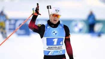 El biatleta noruego Sivert Bakken