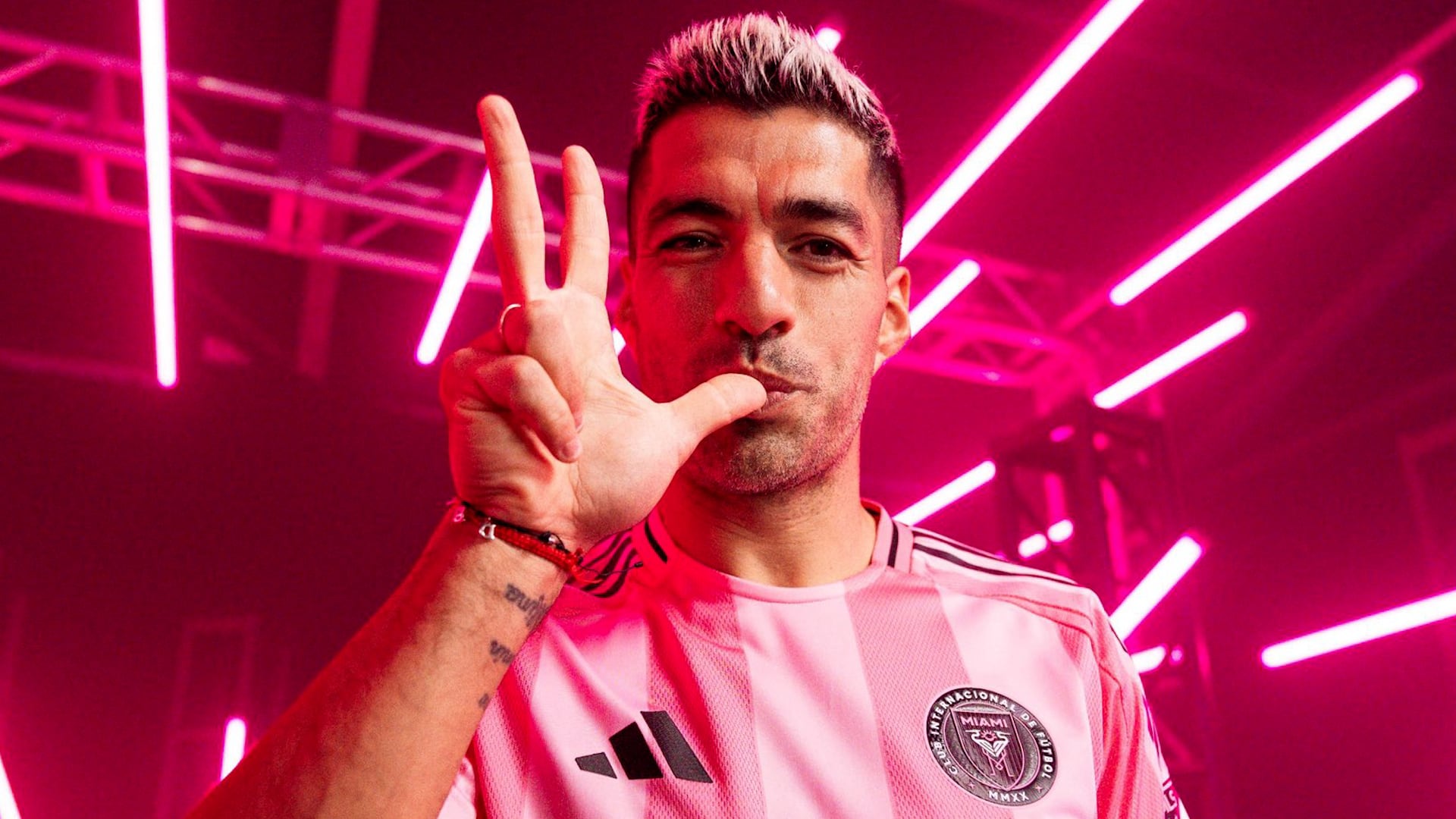 Luis Suárez renovó su contrato con el Inter Miami (@InterMiamiCF)