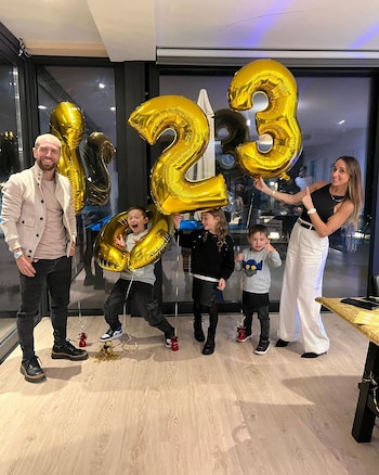 Así recibieron el 2023 los campeones del mundo