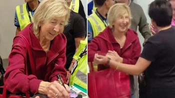 Lin Shaye ya está en Lima y se encontró con sus fans. TikTok