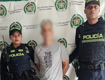 - crédito Policía Nacional de Colombia