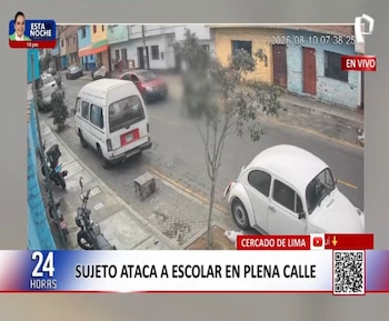 Indignación en Lima: sujeto acusado de agredir a escolar de 15 años fue capturado en Ancón. Captura: 24 horas.
