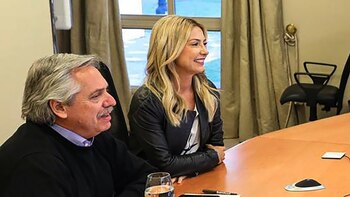 Alberto Fernández y Fabiola Yáñez,