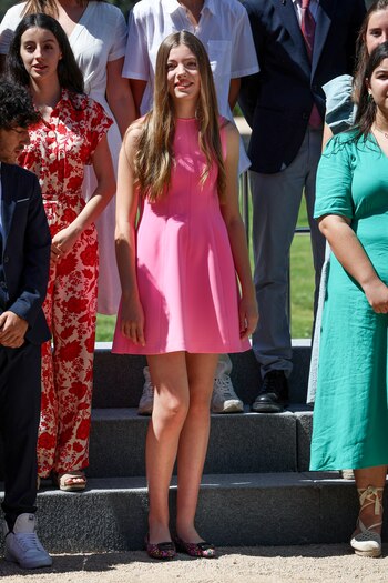 La infanta Sofía, en su