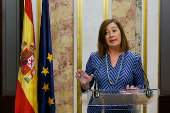 Francina Armengol, presidenta del Congreso,