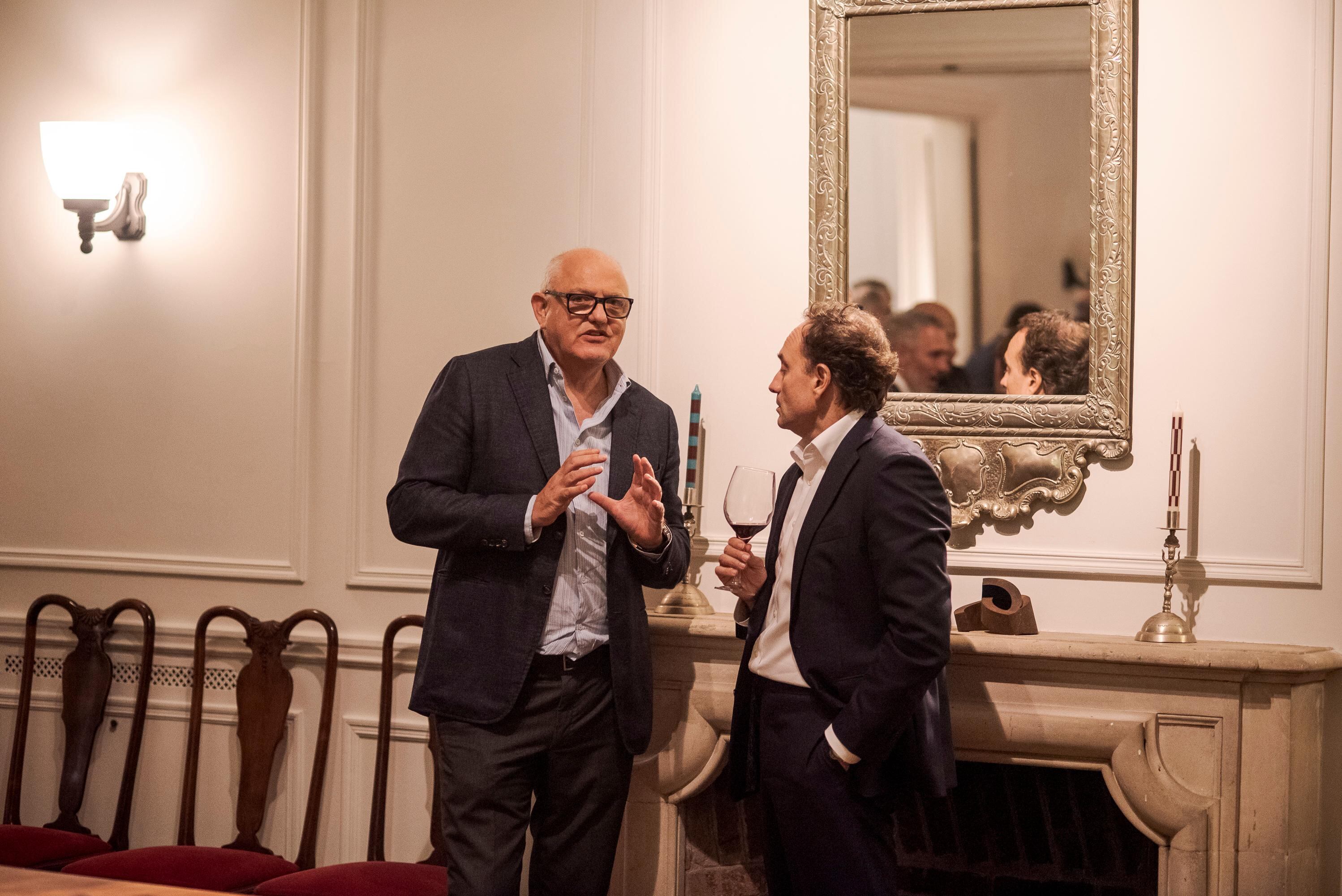 Javier Timmerman (AdCap) y Facundo Prado (Grupo Lapachos)