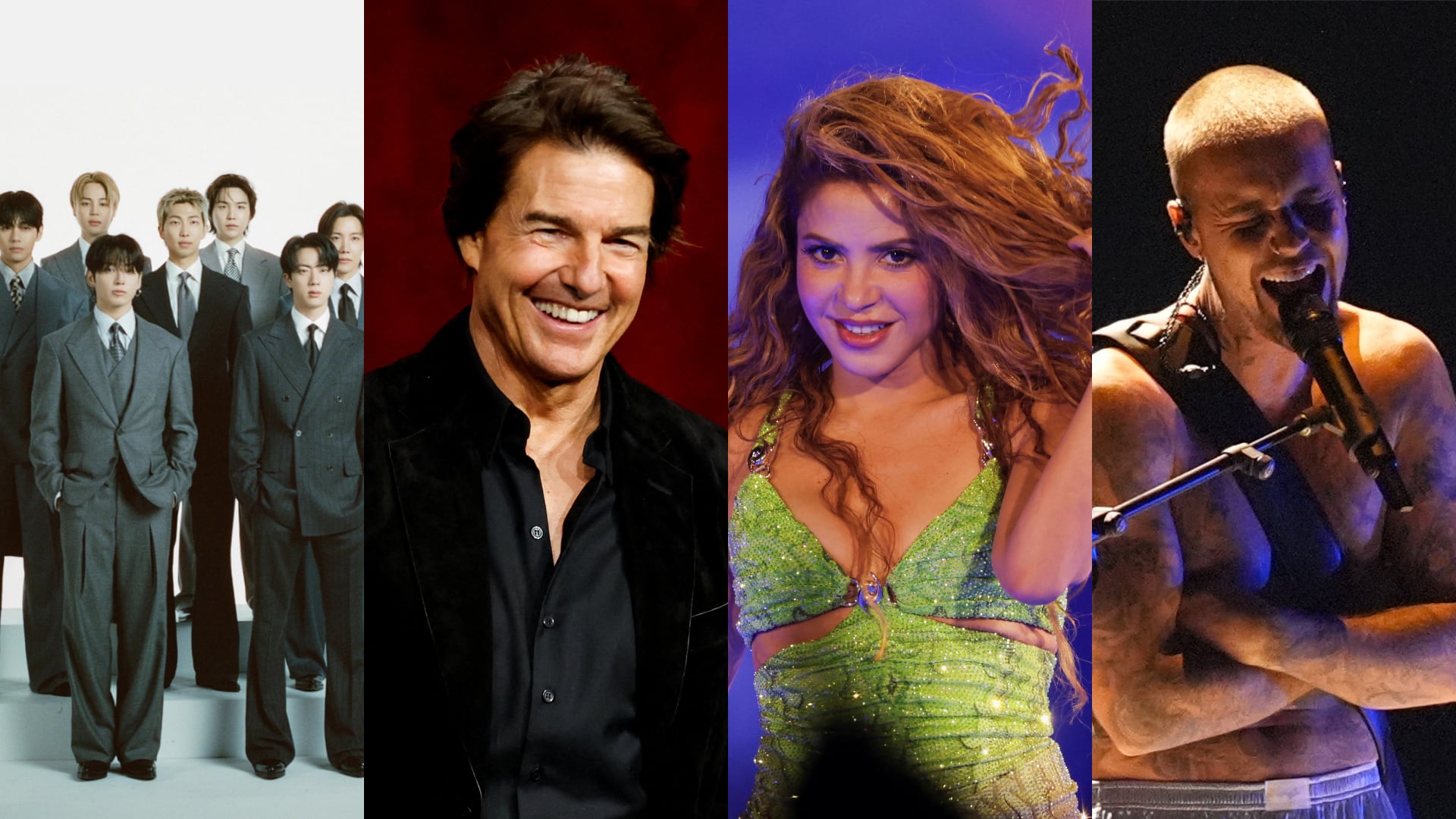 BTS, Justin Bieber y Shakira en el Mundial 2026: a qué hora y dónde ver el show de medio tiempo