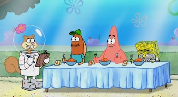 Bob Esponja, Patricio Estrella y