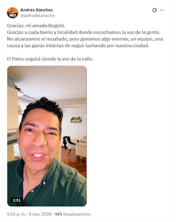 "Gracias a cada barrio y