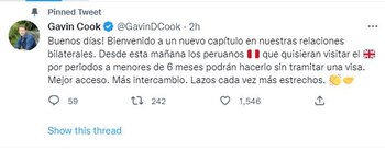 Embajador de Reino Unido