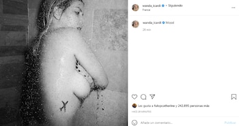 El posteo de Wanda Nara