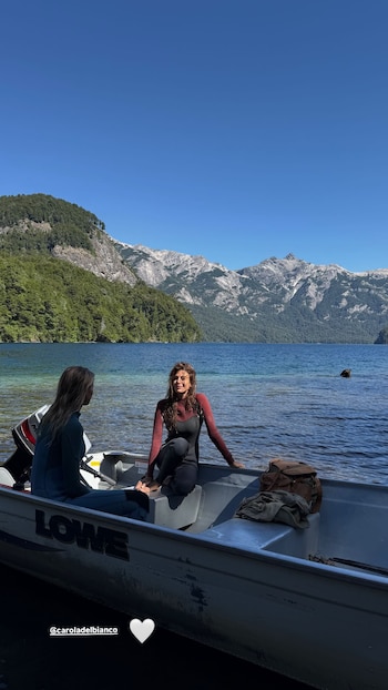 Juliana Awada en la Patagonia,
