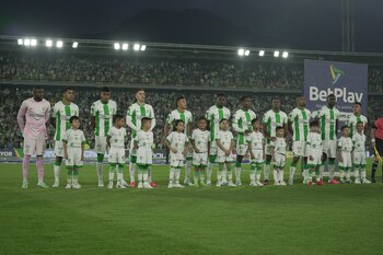 Los hinchas de Atlético Nacional