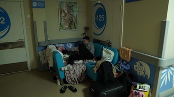 Las familias de algunas enfermeras