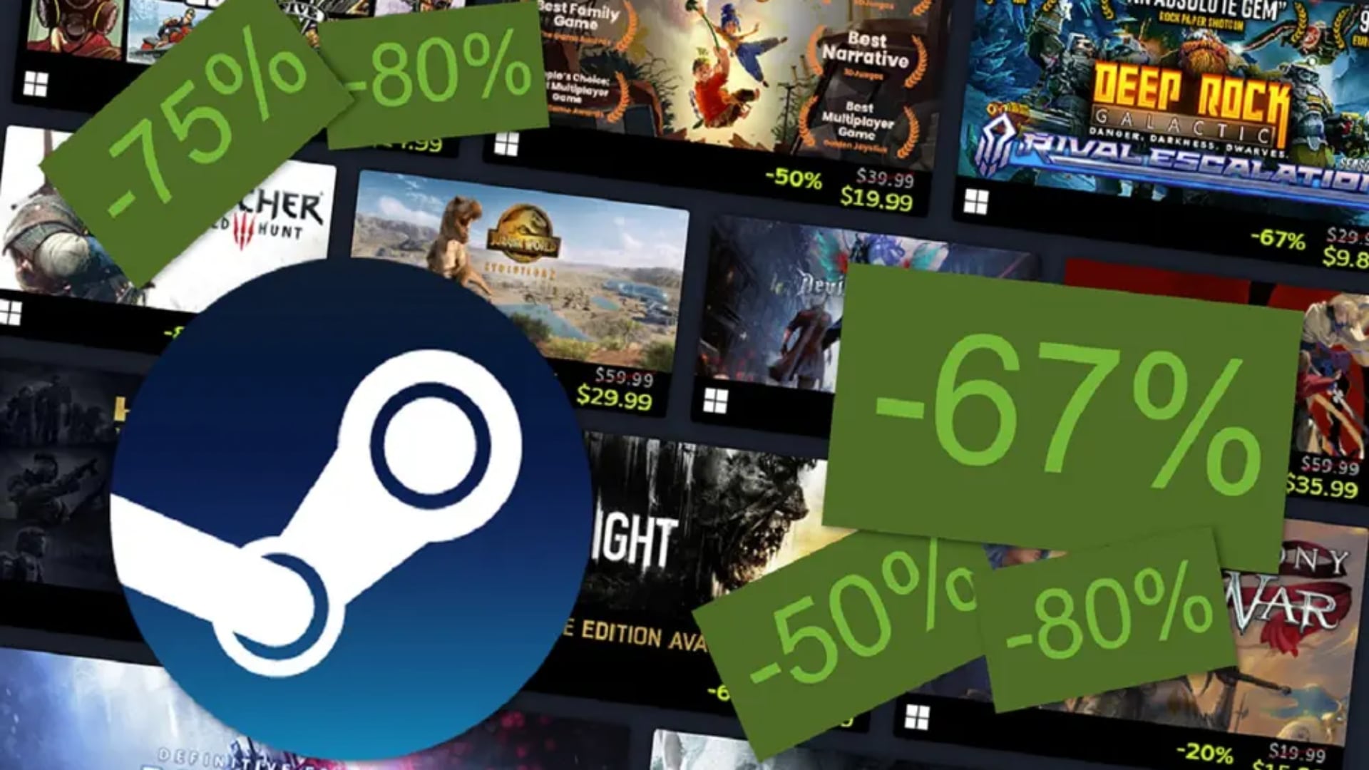 Steam revela su próxima temporada de rebajas. (Valve)