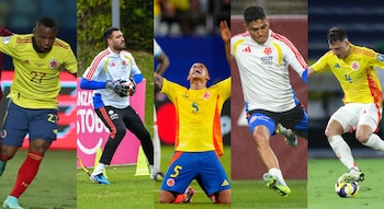 Cinco jugadores de la Liga Argentina estarán con la selección Colombia en la Copa Mundial de la FIFA 2026 - crédito FCF, AP y Reuters