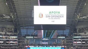 Anuncio preventivo en partido México