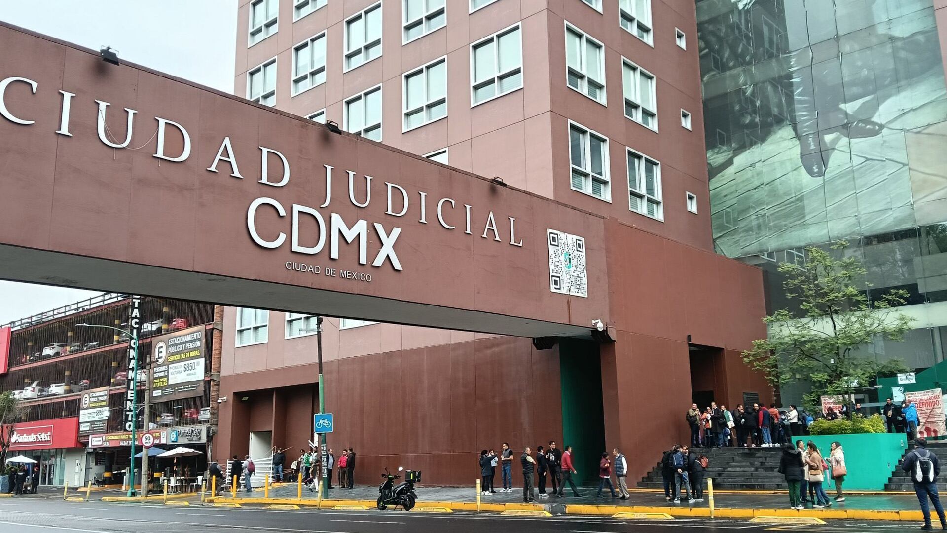 Hasta este lunes, el paro laboral se mantiene en la Ciudad Judicial. (Cuartoscuro)