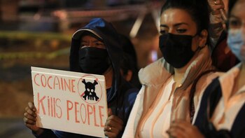 Las personas llegaron hasta la