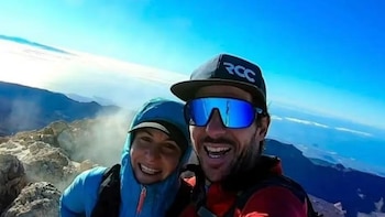 Un alpinista va a la