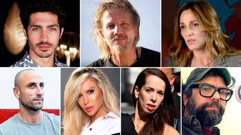 Los famosos dedicaron emotivos mensajes