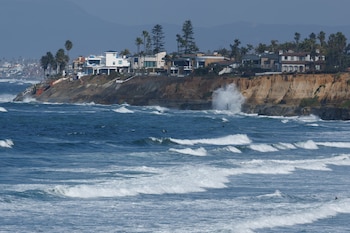 El aumento del nivel del mar asociado a El Niño se suma al cambio climático y puede sentirse desde la bahía de San Francisco hasta San Diego y el delta Sacramento-San Joaquín (REUTERS/Mike Blake)