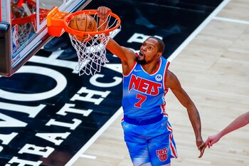 Kevin Durant, de los Brooklyn