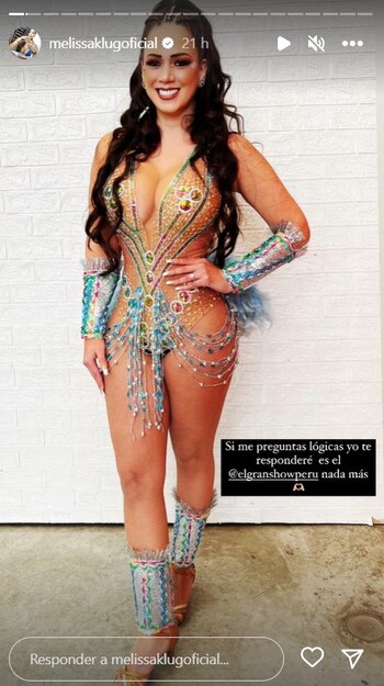 Melissa Klug lanza indirecta a