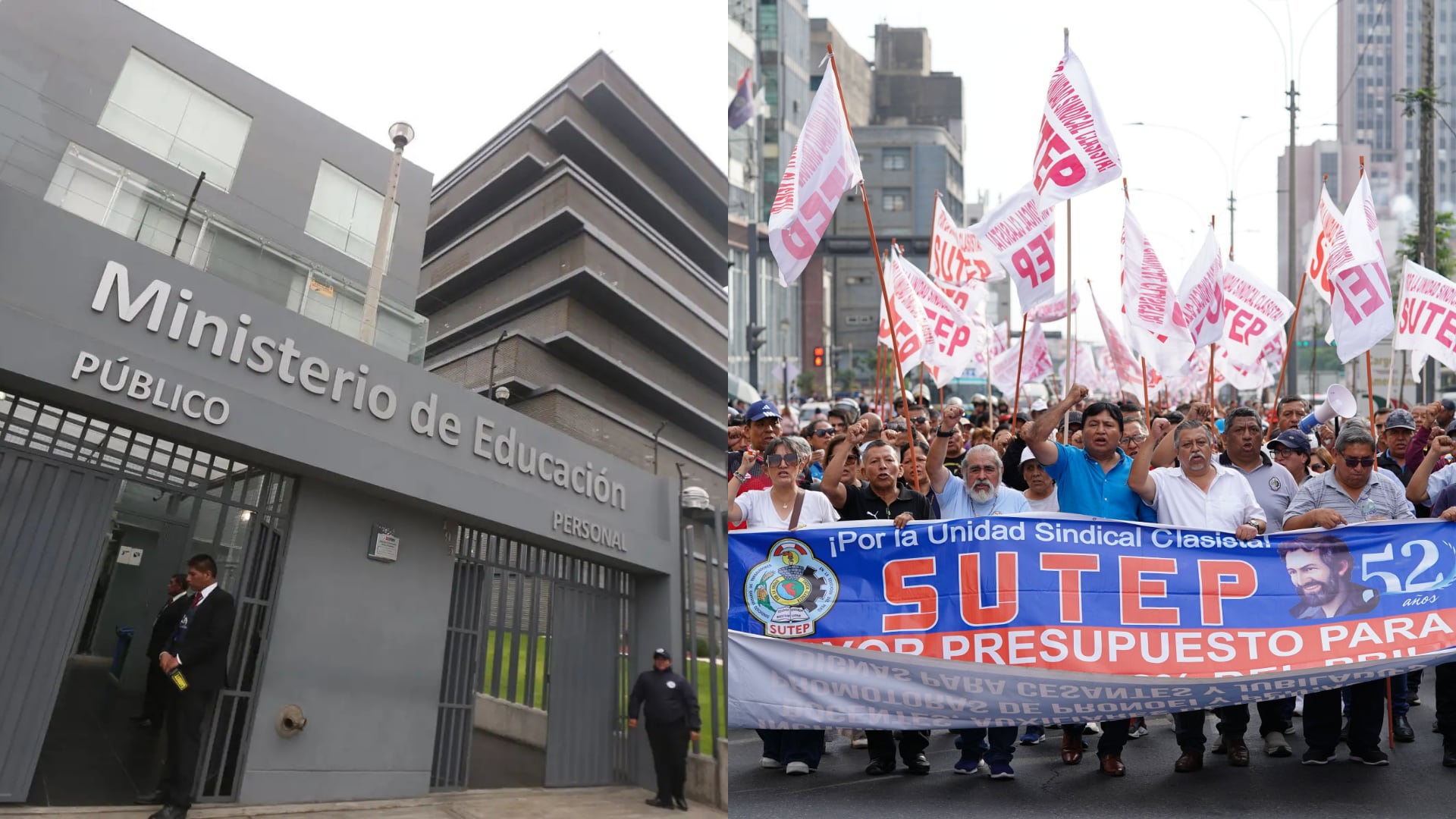 Minedu descontará el sueldo a docentes que acaten el paro del Sutep y no dicten clases este 29 de octubre