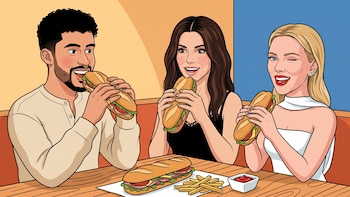 Los sándwiches favoritos de las celebridades: qué recetas eligen Scarlett Johansson, Sandra Bullock y Bad Bunny