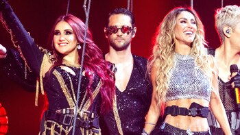 Las dos cantantes se encuentran