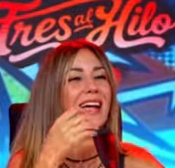 Tilsa Lozano confiesa que sigue creyendo en el amor a los 43 años y Gabriel Calvo le lanza inesperada advertencia. Captura: Tres al Hilo.