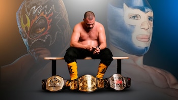 Eddie Kingston, luchador de AEW se sincera antes de enfrentar a Hechicero y revela que Blue Demon fue su inspiración