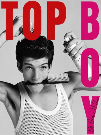 La producción “Top Boy”, fotografiada por Bruce Weber para L’Uomo Vogue, mostró a Iván de Pineda cuando tenía 20 años
