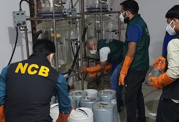 Al sitio acudieron agentes antidrogas