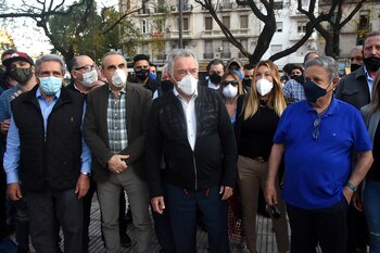 Acuña, Moreno, Barrionuevo y Duhalde,