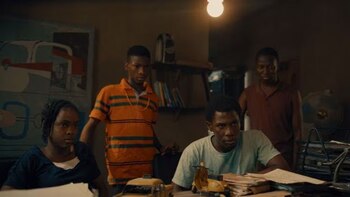 El elenco de jóvenes talentos