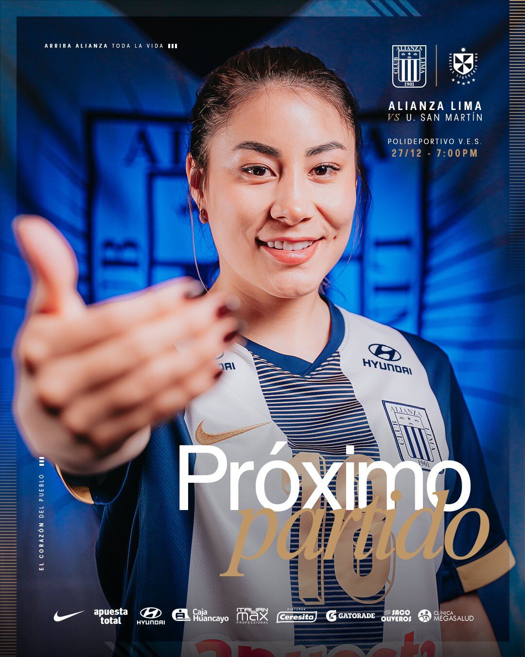 Horarios de Alianza Lima vs San Martín por la Liga Peruana de Vóley 2025/26