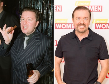 Ricky Gervais bajó unos 20