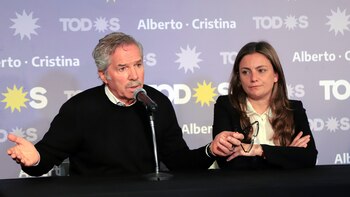 Los diputados Felipe Solá y