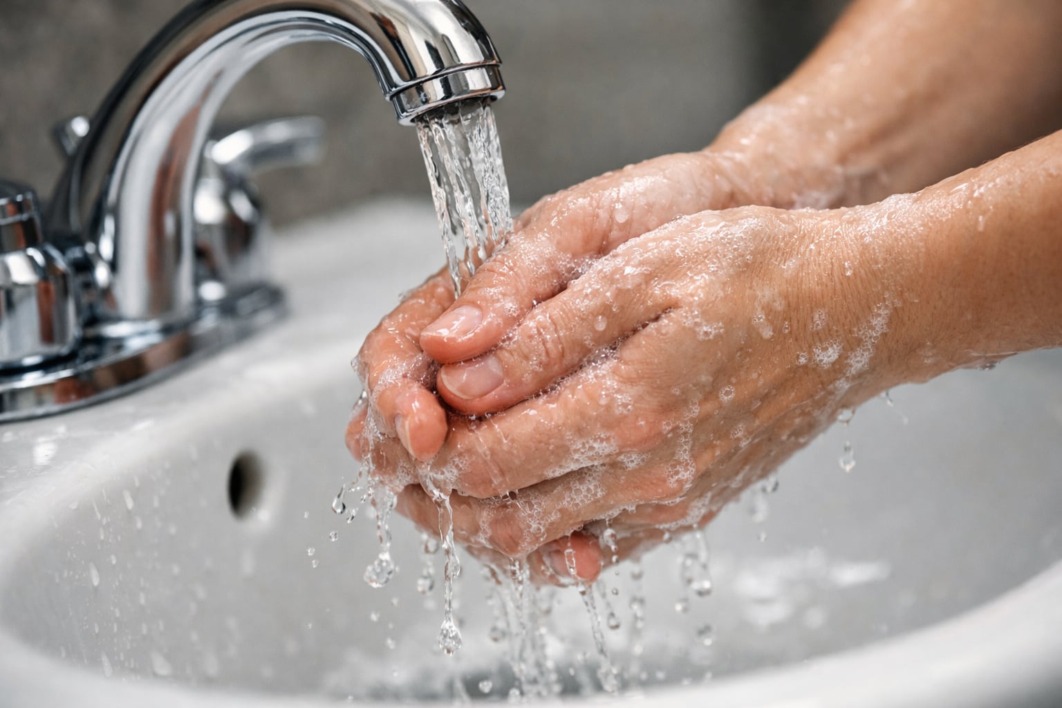 El lavado de manos reduce hasta 80% el riesgo de contraer la bacteria, según el IMSS.(Imagen Ilustrativa Infobae)