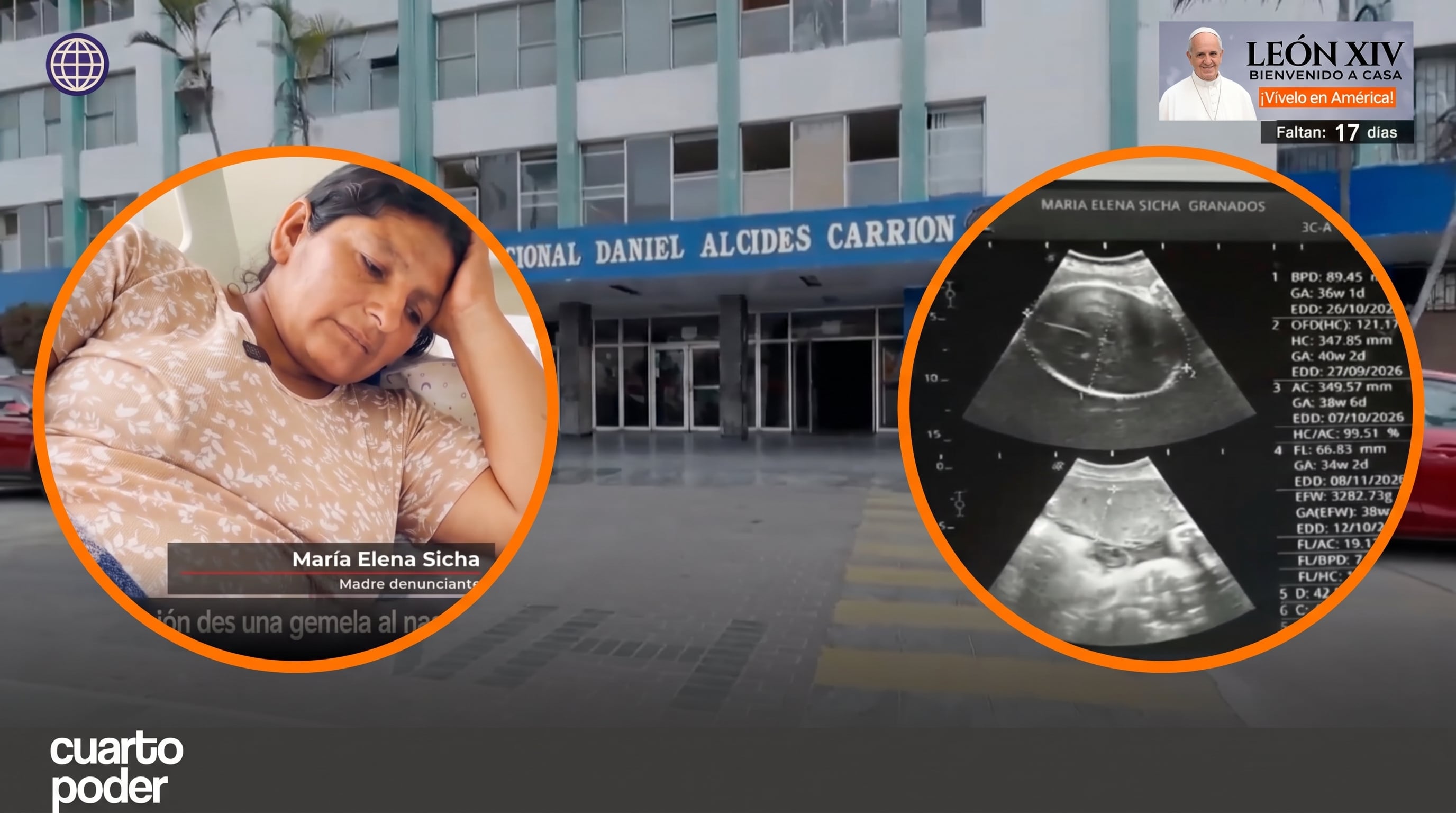 Madre asegura que vio nacer a sus gemelas en hospital del Callao y exige por una de ellas: “Quiero a mis dos bebés. Di a luz a dos bebés”
