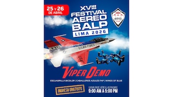 La Fuerza Aérea del Perú y Estados Unidos presentan maniobras conjuntas en el festival BALP | Fuerza Aérea del Perú